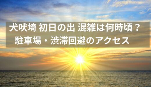 犬吠埼の初日の出！混雑はいつ頃？駐車場・渋滞回避・アクセス・おすすめ時間を徹底解説